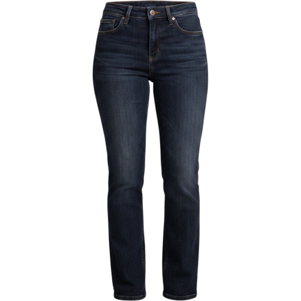 Women's Skinny Jeans Waist 33 Inseam 25 Medium Dark Wash